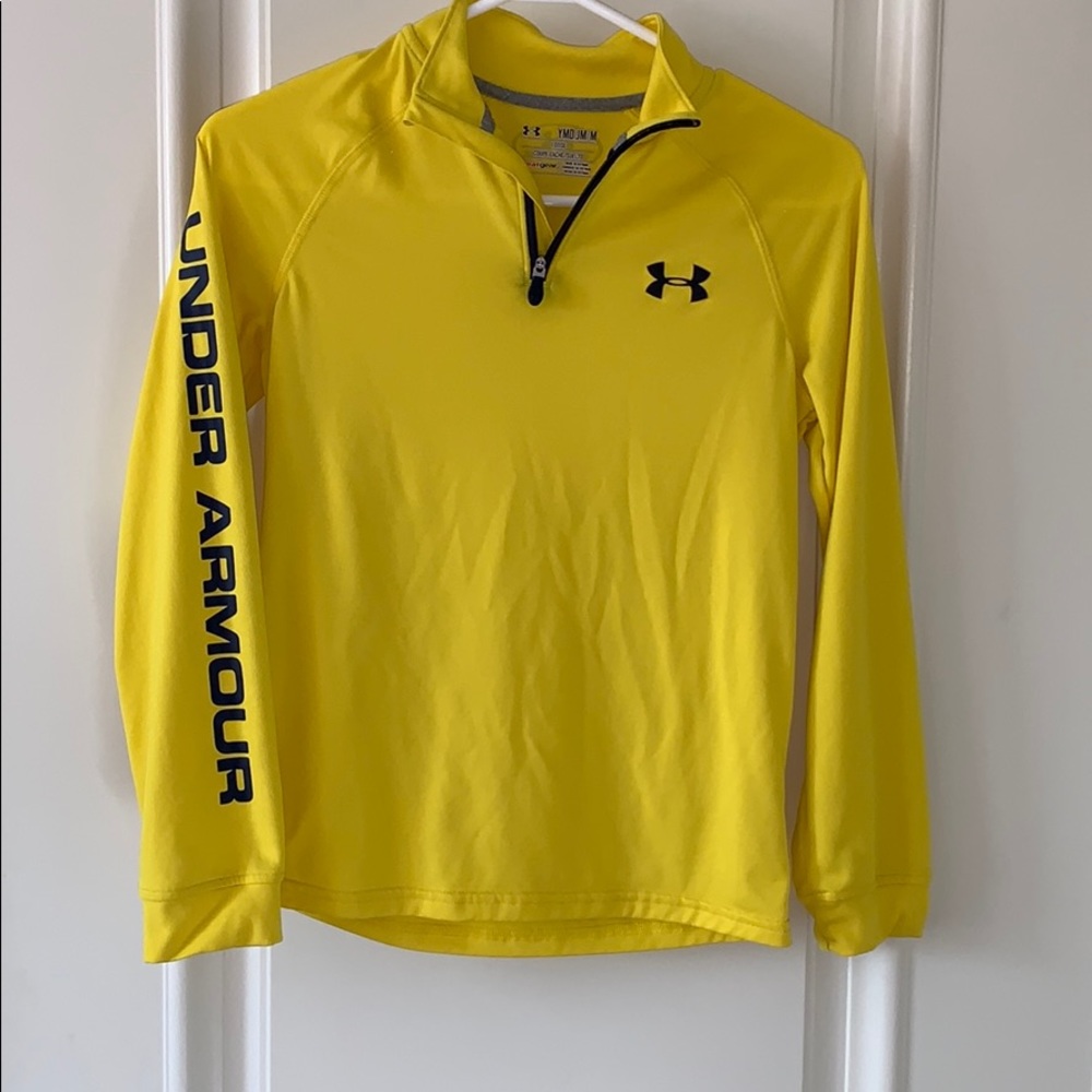 Boys under armour gear gear half zip top